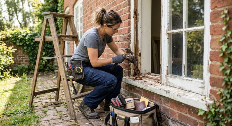 Window Frame Repair in Overland Park, KS