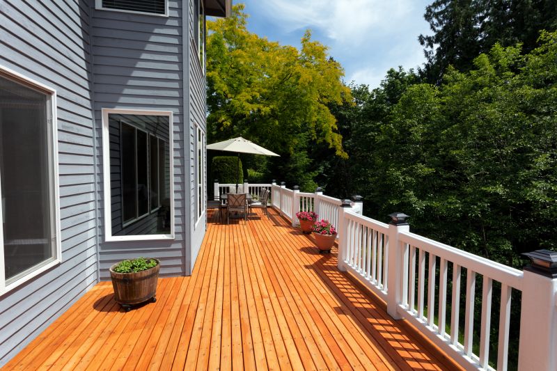 Ground Level Deck Construction in Worcester, MA